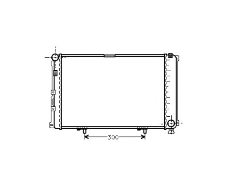 Radiator, engine cooling 30002211 International Radiators
