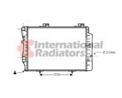 Radiator, engine cooling 30002212 International Radiators, Image 2