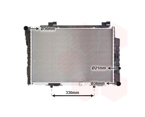 Radiator, engine cooling 30002234 International Radiators, Image 2