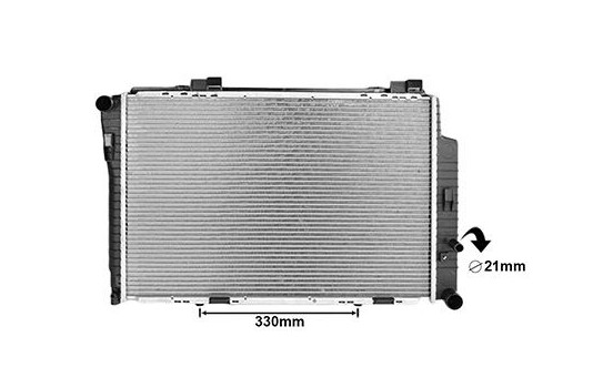 Radiator, engine cooling 30002235 International Radiators, Image 2