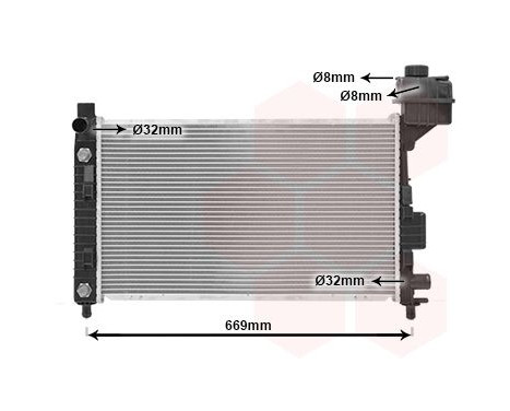 Radiator, engine cooling 30002248 International Radiators, Image 2