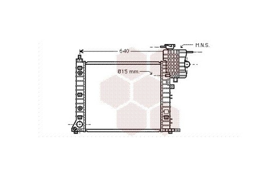 Radiator, engine cooling 30002265 International Radiators, Image 2