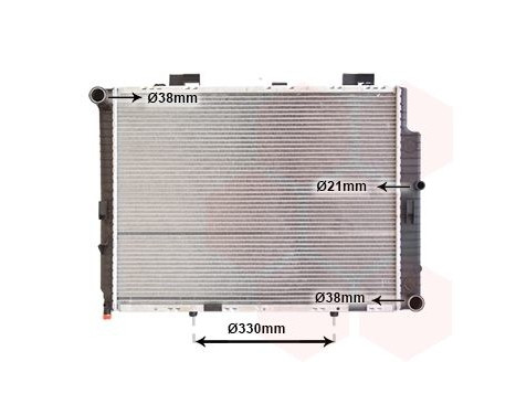 Radiator, engine cooling 30002287 International Radiators, Image 2