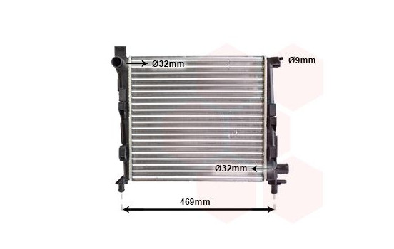 Radiator, engine cooling 30002310 International Radiators, Image 2