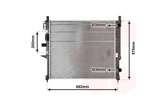 Radiator, engine cooling 30002331 International Radiators, Image 2
