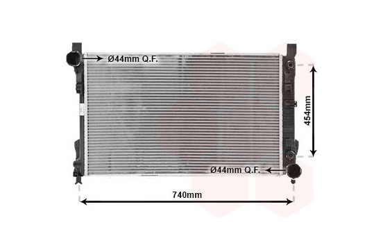 Radiator, engine cooling 30002339 International Radiators