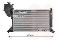 Radiator, engine cooling 30002343 International Radiators