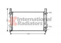 Radiator, engine cooling 30002365 International Radiators