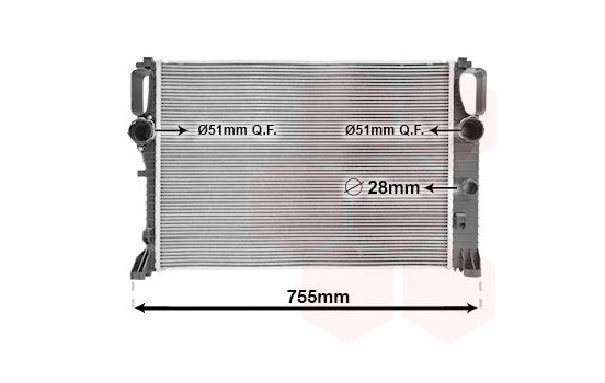 Radiator, engine cooling 30002394 International Radiators