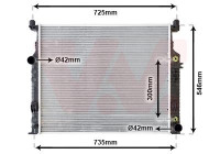 Radiator, engine cooling 30002458 International Radiators