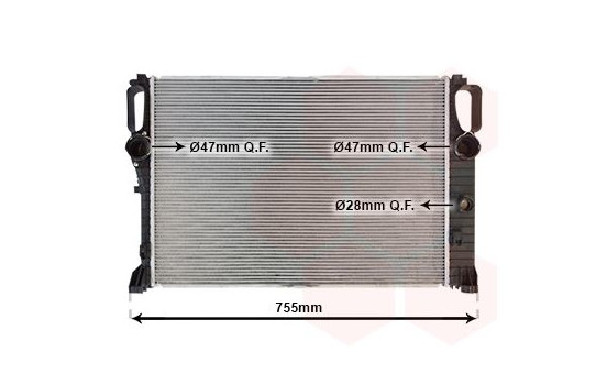 Radiator, engine cooling 30002459 International Radiators