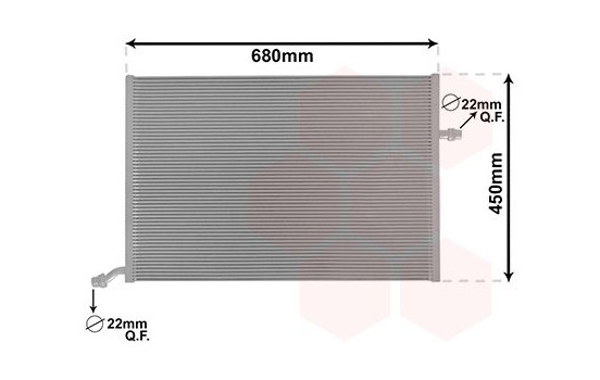 Radiator, engine cooling 30002712 International Radiators