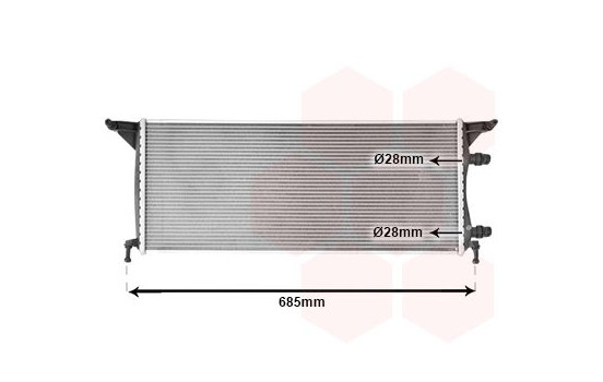 Radiator, engine cooling 30012720 International Radiators