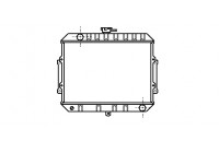 Radiator, engine cooling 32002008 International Radiators