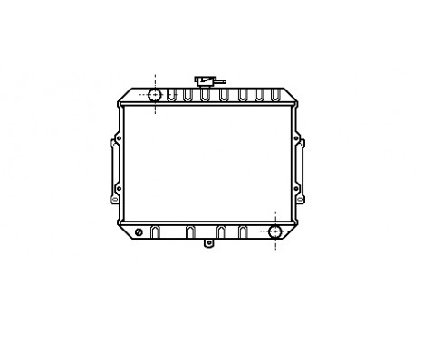 Radiator, engine cooling 32002008 International Radiators