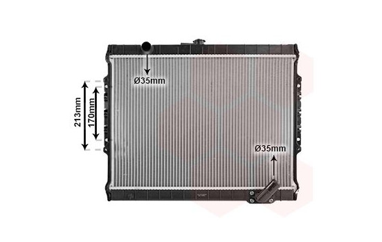 Radiator, engine cooling 32002027 International Radiators, Image 2