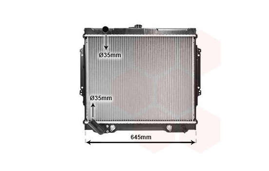 Radiator, engine cooling 32002089 International Radiators, Image 2