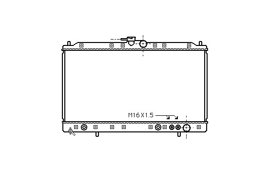 Radiator, engine cooling 32002091 International Radiators