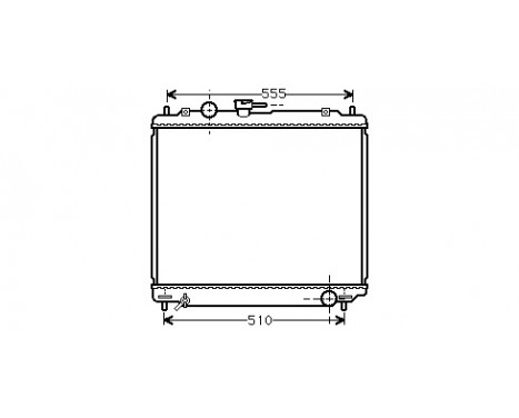 Radiator, engine cooling 32002109 International Radiators