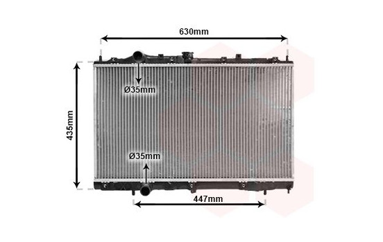 Radiator, engine cooling 32002113 International Radiators, Image 2