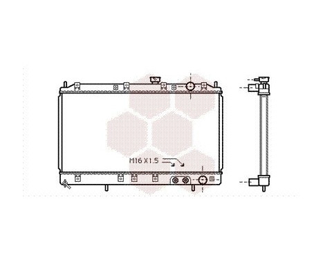 Radiator, engine cooling 32002117 International Radiators, Image 2