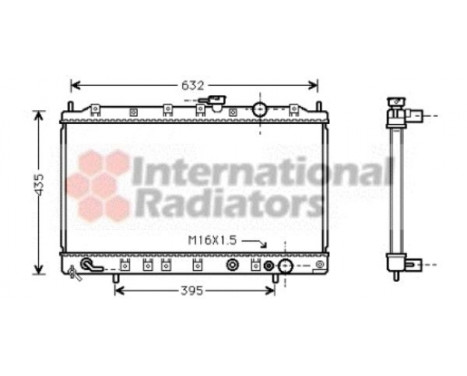 Radiator, engine cooling 32002127 International Radiators, Image 2