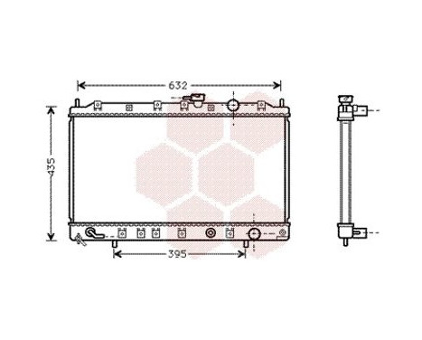 Radiator, engine cooling 32002129 International Radiators, Image 2