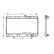 Radiator, engine cooling 32002136 International Radiators