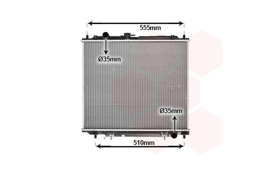 Radiator, engine cooling 32002138 International Radiators, Image 2