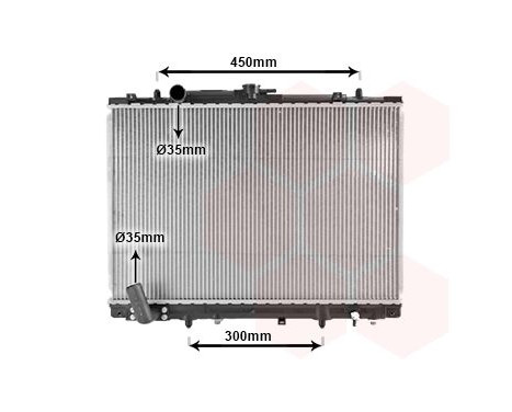 Radiator, engine cooling 32002157 International Radiators, Image 2