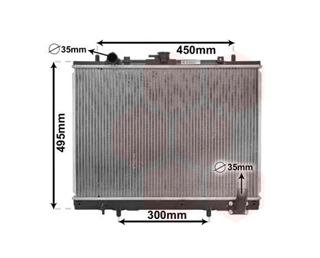 Radiator, engine cooling 32002161 International Radiators, Image 2