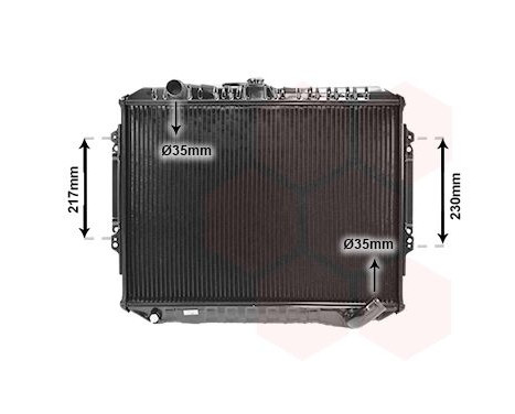 Radiator, engine cooling 32002164 International Radiators, Image 2