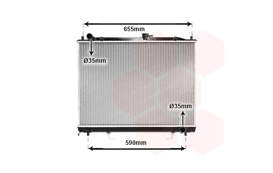 Radiator, engine cooling 32002170 International Radiators, Image 2