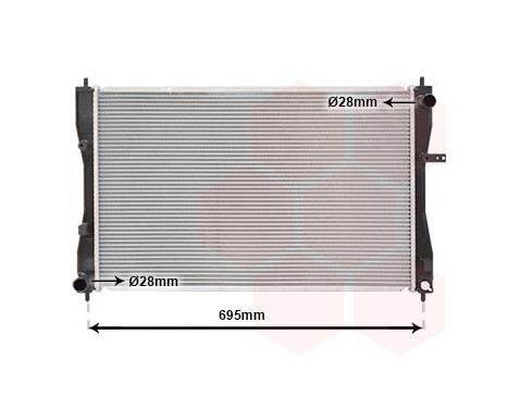 Radiator, engine cooling 32002174 International Radiators, Image 2