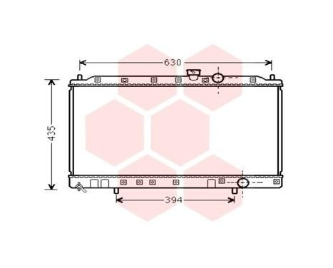 Radiator, engine cooling 32002237 International Radiators, Image 2