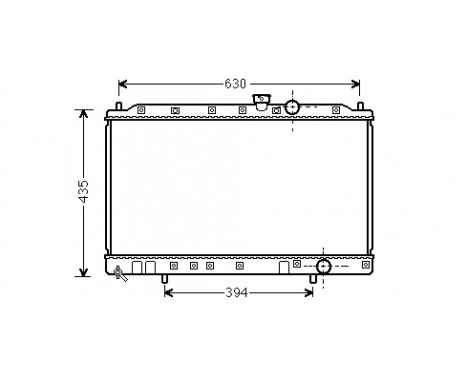 Radiator, engine cooling 32002237 International Radiators