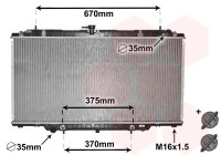 Radiator, engine cooling 33002393 International Radiators Plus