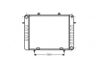 Radiator, engine cooling 37002038 International Radiators