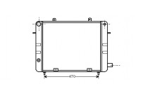 Radiator, engine cooling 37002073 International Radiators