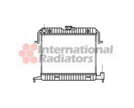 Radiator, engine cooling 37002087 International Radiators, Image 2