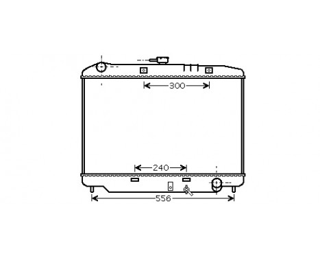 Radiator, engine cooling 37002179 International Radiators