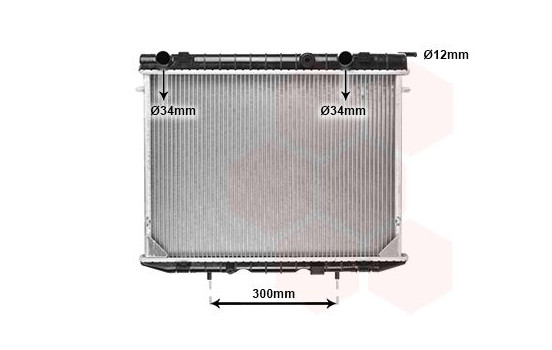 Radiator, engine cooling 37002188 International Radiators, Image 2