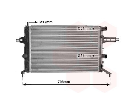 Radiator, engine cooling 37002257 International Radiators, Image 2