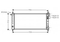 Radiator, engine cooling 37002263 International Radiators