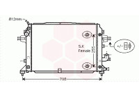 Radiator, engine cooling 37002460 International Radiators