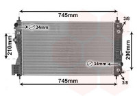 Radiator, engine cooling 37012714 International Radiators