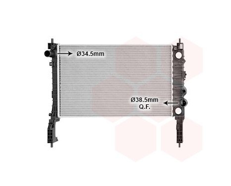 Radiator, engine cooling 37012717 International Radiators