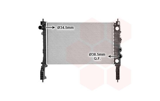 Radiator, engine cooling 37012717 International Radiators