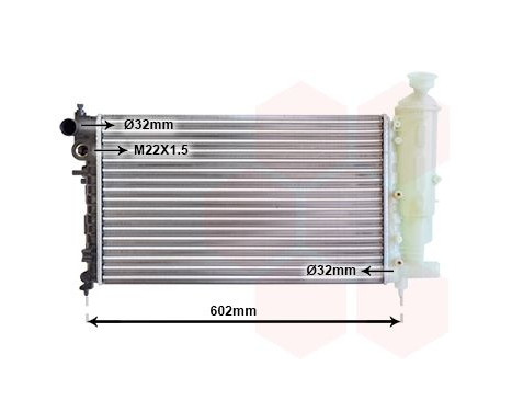 Radiator, engine cooling 40002014 International Radiators, Image 2