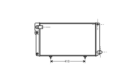 Radiator, engine cooling 40002042 International Radiators